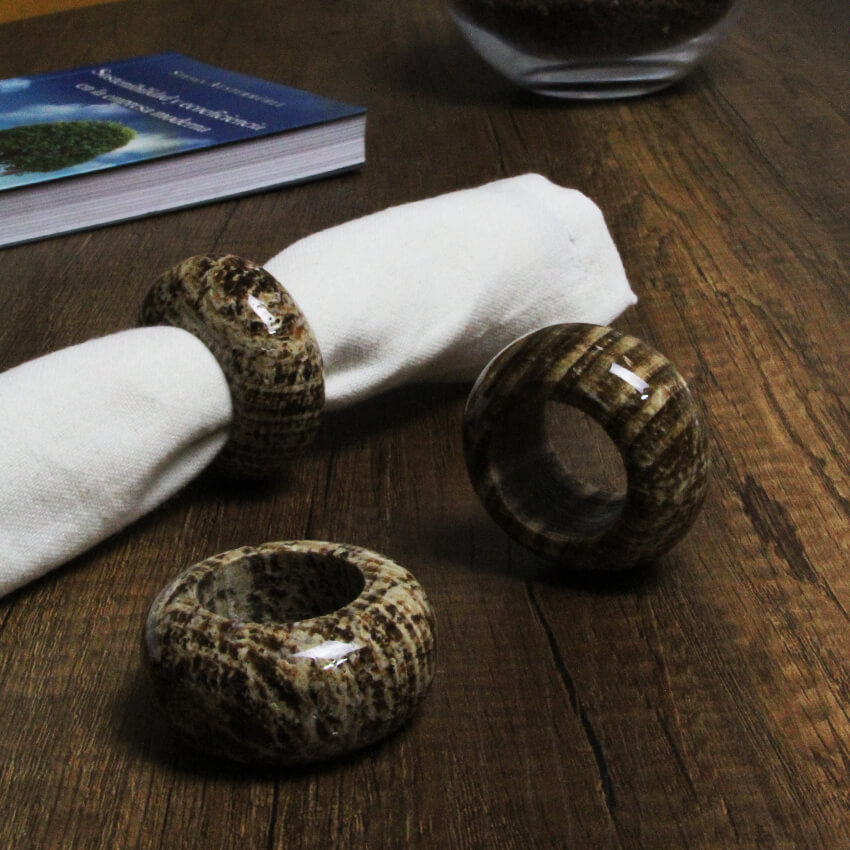 Chunky Wood Napkin Ring