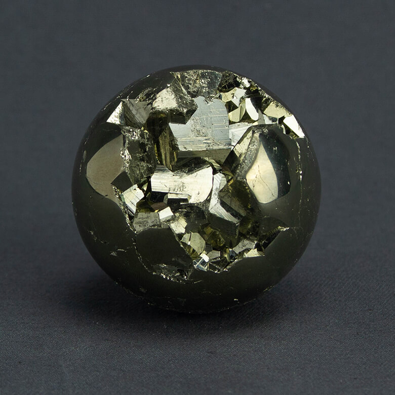 Pyrite Cocada sphere