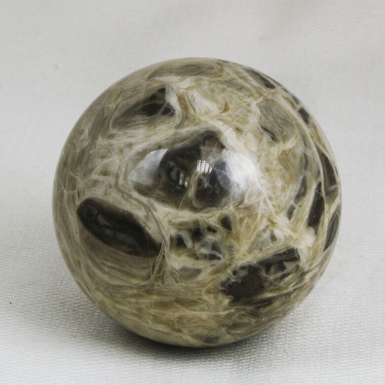 Nephrite Green Jade Sphere