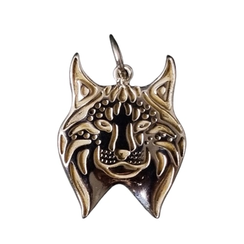 Lynx Silver Pendant