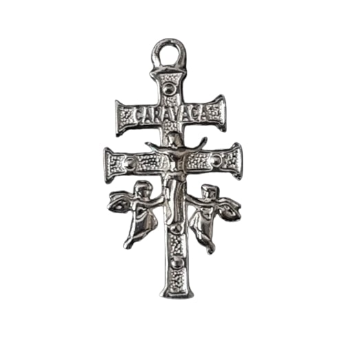 Orthodox cross silver pendant