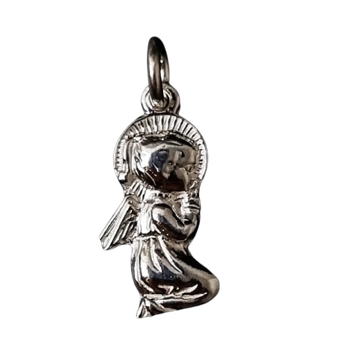 Holy child silver pendant