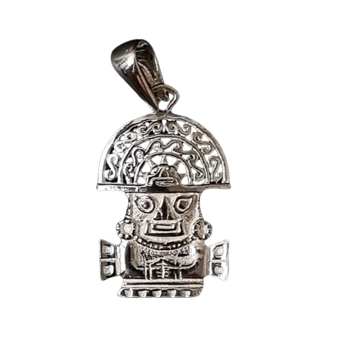 Inca Tumi Silver pendant