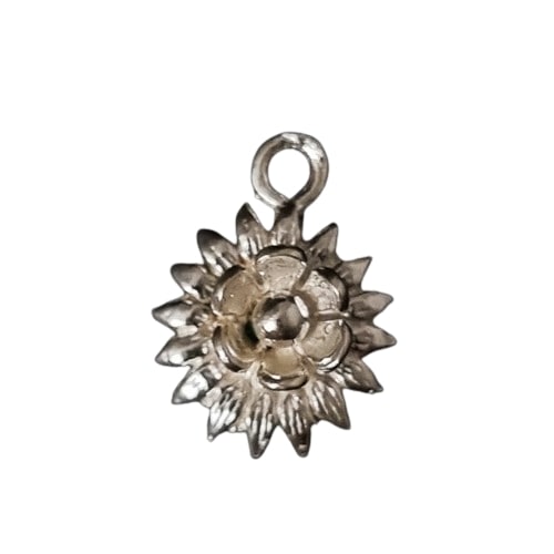 Flower Silver Pendant