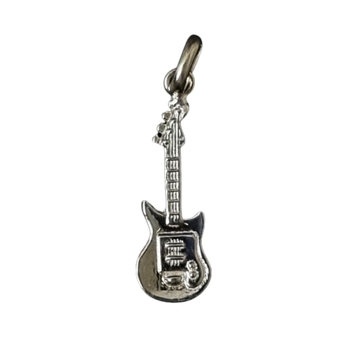 Guitar Silver pendant