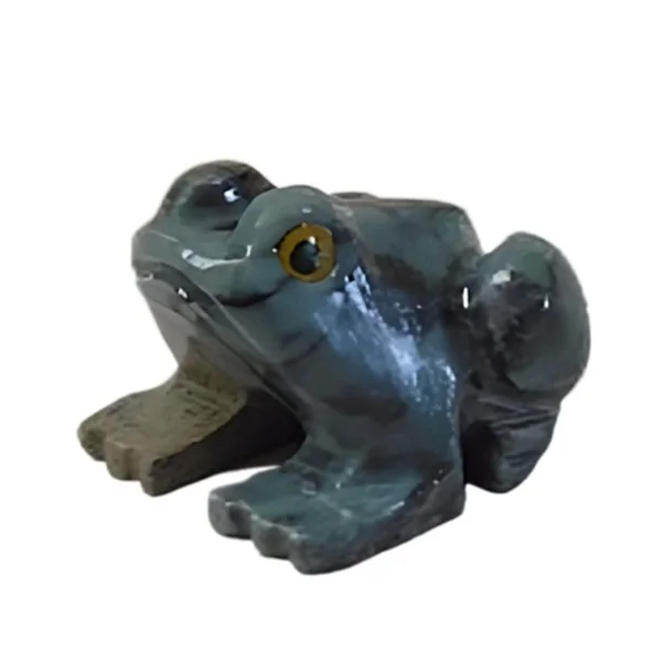 Soapstone frog