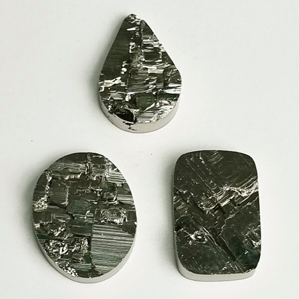 3D Pyrite crystal surface