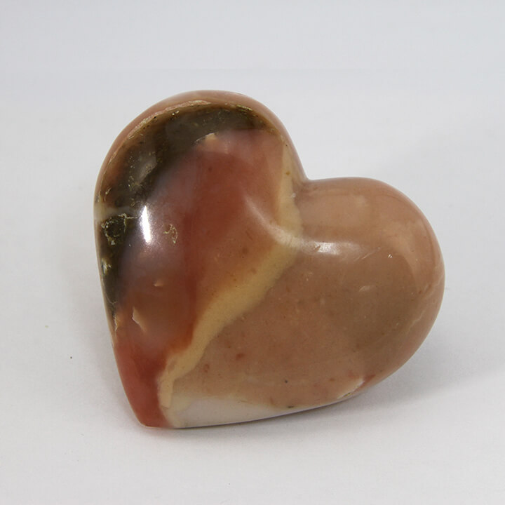 Ethical Pink Opal Crystal heart Gemrock 2